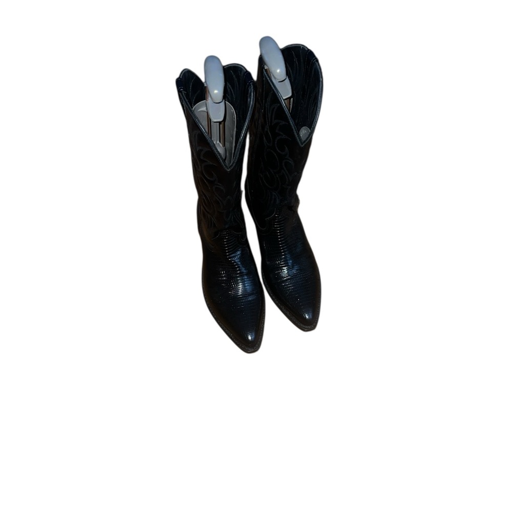 Laredo Black Western Cowboy Boots